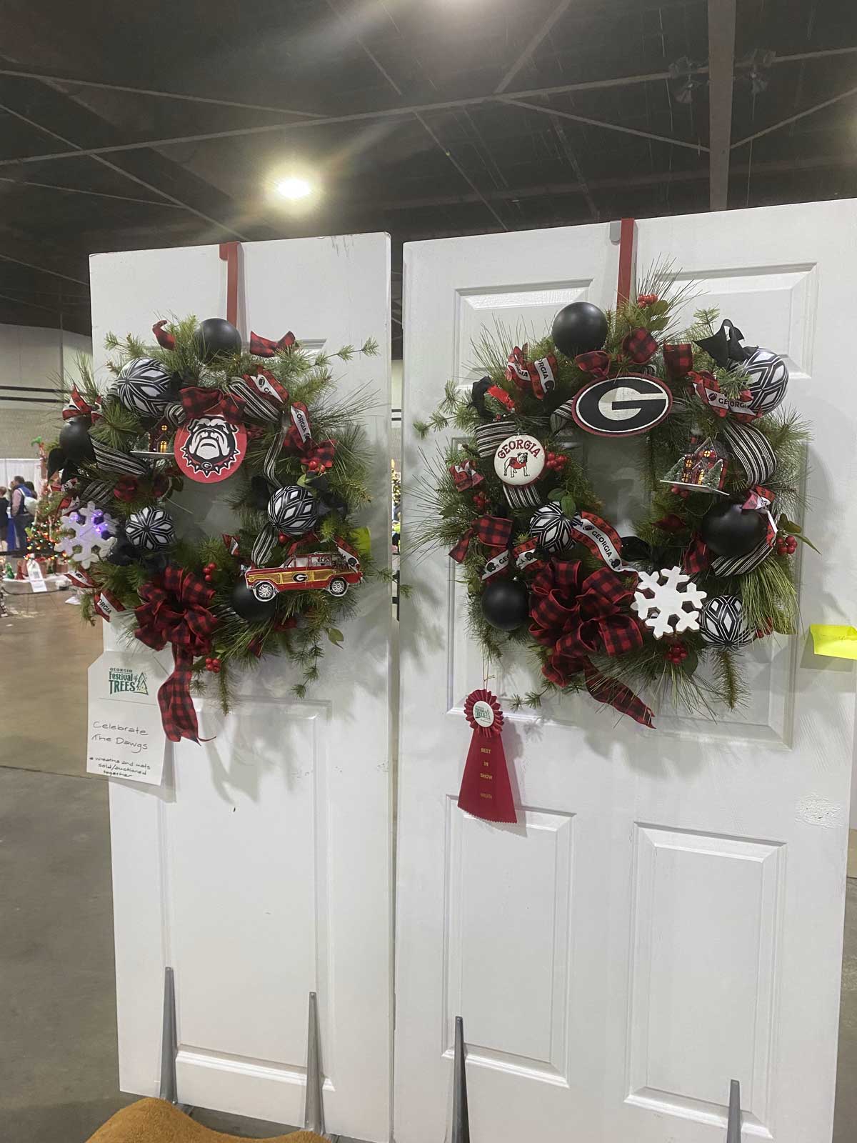 Best In Show - Wreath<br>“Celebrate the Dawgs” by Pine + Pigment